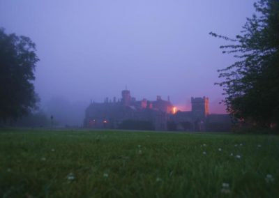 Early morning at the Roxburghe